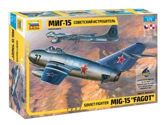 Zvezda 7317 Soviet Fighter MIG-15 "Fagot"