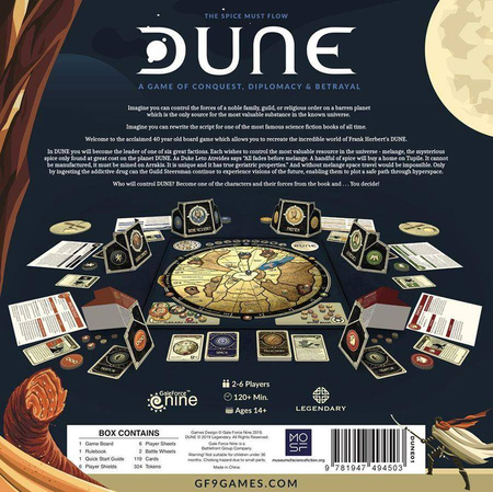 Dune (2019) ENG - gra planszowa