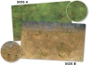 HexTech Game Mat 2 Grasslands/Arid/Urban dwustronna mapa bitewna 36" x 22" / 91x56 cm