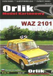 Model kartonowy Orlik 141 WAZ-2101 Milicja