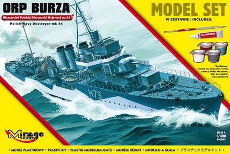 Mirage Hobby 840094  ORP Burza - Model Set