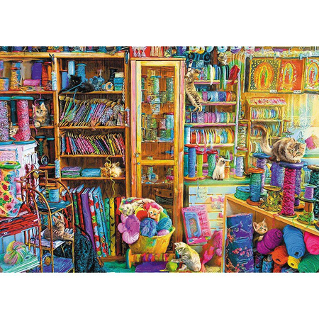 Puzzle 2000 Koci Raj (Trefl)