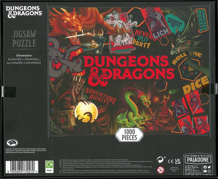 Puzzle 1000 el. Dungeons and Dragons