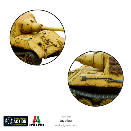 Bolt Action WWII Jagdtiger tank destroyer