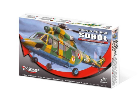 Mirage Hobby 725055 Helikopter PZL W-3T "Sokół" model plastikowy do sklejenia i pomalowania