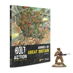 Bolt Action Armies of Great Britain (2025) + model Capt. John Henry Cound Brunt VC MC