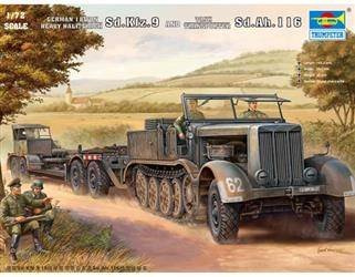 Trumpeter 07275 Sd.Kfz.9 & Tank Transporter Sd.Ah.