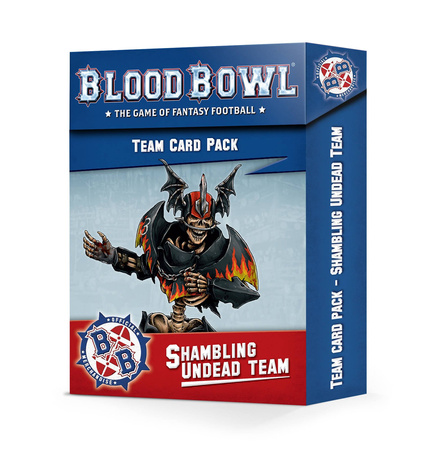 Blood Bowl Shambling Undead Team Cards