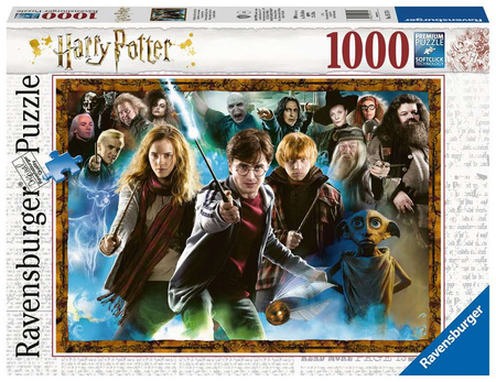 Puzzle 1000 Harry Potter Znajomi z Hogwartu (Ravensburger)