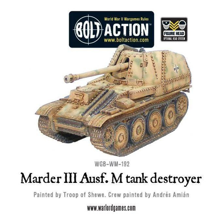 Bolt Action German Marder III Ausf M tank destroyer