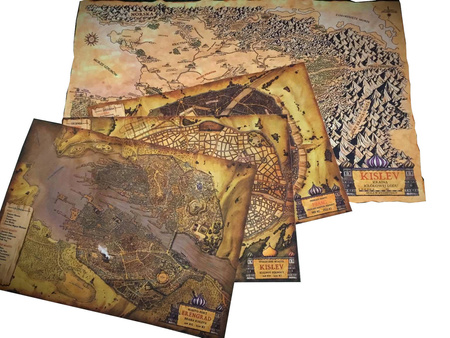 Warhammer FRP Kraina Królowej Lodu + zestaw map