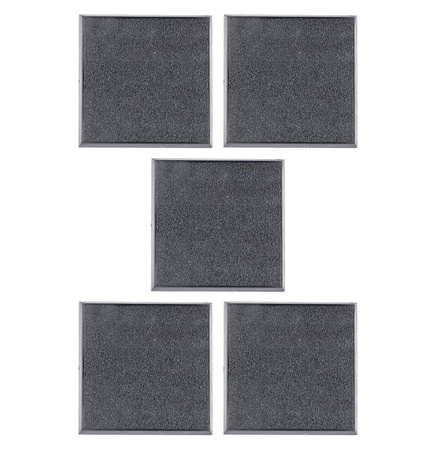 Podstawki Citadel 40x40 mm Square Base (5 sztuk)