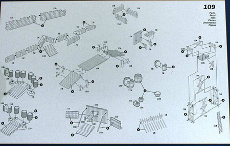 Italeri 6030 Battlefield accessory set