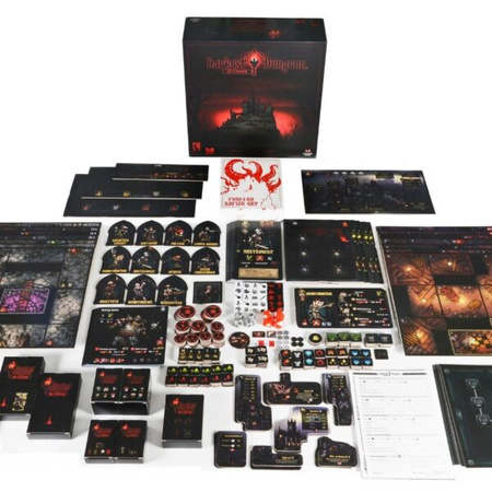 Darkest Dungeon Gra Planszowa + Skarbiec + Crimson Court + Muszkieterka