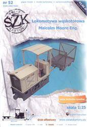 Model kartonowy Świat z Kartonu Nr. 52 Malcolm Moore Eng.