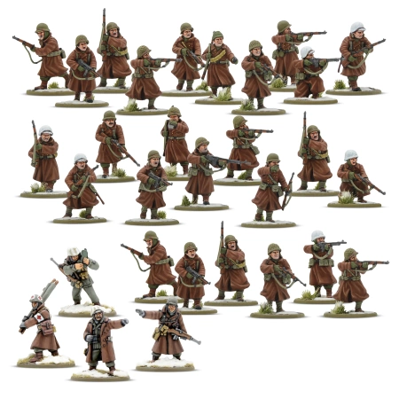 Bolt Action US Army Winter Starter Army - zestaw