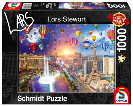 Puzzle 1000 Lars Stewart Las Vegas (Schmidt)