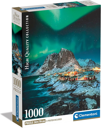 Puzzle 1000 el. Clementoni 39775 Compact Lofoten Islands