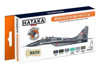 HATAKA CS17 Modern Polish A. F. Paint Set Vol I