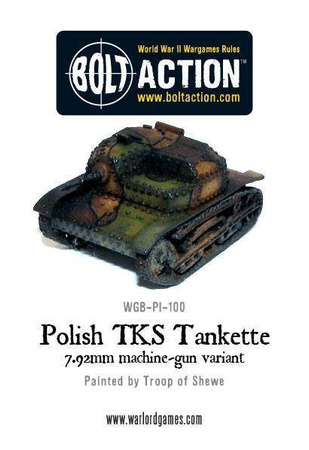 Bolt Action Polish TKS Tankette / Tankietka