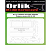  Orlik W194 Elementy wycinane laserowo do modelu kartonowego Orlik 194 Eu47