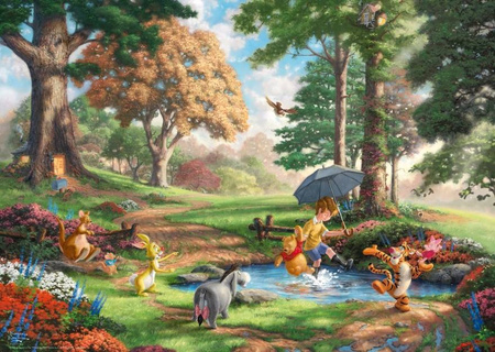 Puzzle 1000 Thomas Kinkade Kubuś Puchatek (Schmidt)