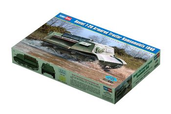 Hobby Boss 83848 Soviet T-20 Armored Tractor Komsomolets 1940 model plastikowy do sklejenia i pomalowania