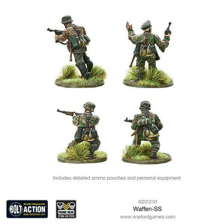 Bolt Action German Waffen-SS WWII SS-Grenadiers