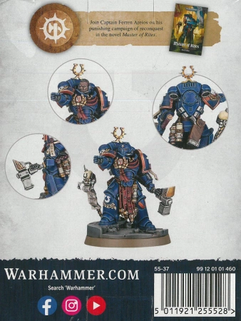Space Marines Ultramarines Ferren Areios