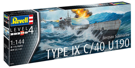 Revell 05078 German U-Boot Type XXI with interior