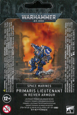 Space Marines Primaris Lieutenant in Reiver Armour