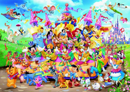 Puzzle 1000 - Disney Carnival Karnawał
