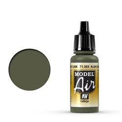 Farba Vallejo Air 71303 A-24 Camuflage green
