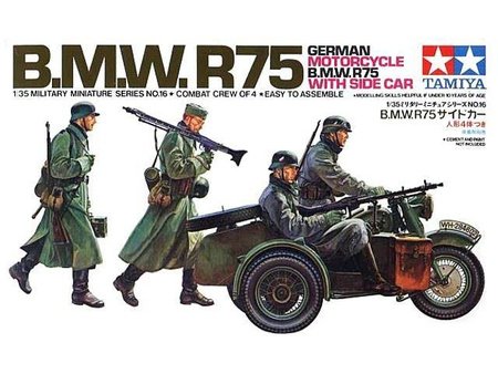 Tamiya 35016 BMW R75 with Sidecar