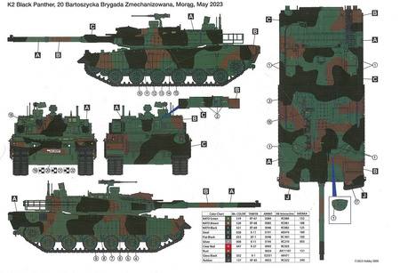 Hobby 35004 K2 'Black Panther' Polish Army model plastikowy do sklejenia i pomalowania
