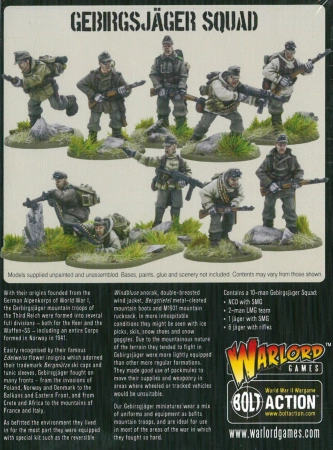 Bolt Action German Gebirgsjager Squad