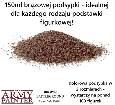 Army Painter Brown Battleground - podsypka