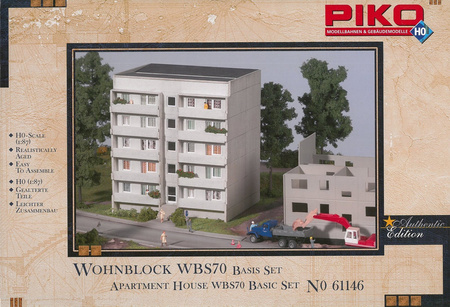 Piko 61146 Blok mieszkalny z prefabrykatów