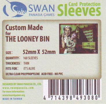 Koszulki ochronne Swan Panasia 52x52 mm Looney Bin Thin