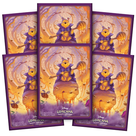 Disney Koszulki na karty Lorcana Kubuś Puchatek (Ravensburger)