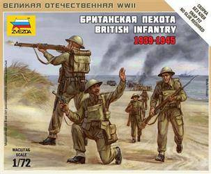 Zvezda 6166 British Infantry 1939-42