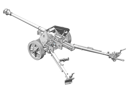 Das Werk 35027 German 7,5cm PaK40