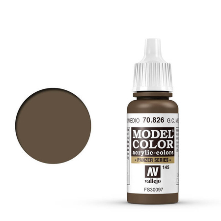 Farba Vallejo Model Color 133 70826 German Cam. Medium Brown