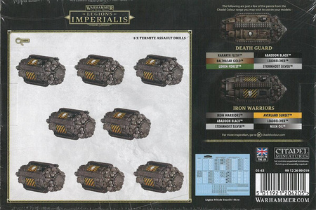 Legions Imperialis Termite Assault Drills