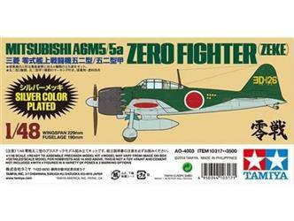 Tamiya 10317 A6M5/5a Zero  - Silver Color Plated