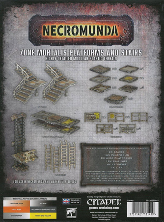 Necromunda Zone Mortalis Platforms and Stairs