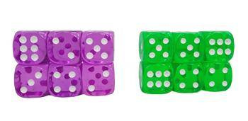 Jagodowy Las - zestaw kości dla 4 graczy