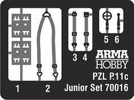 ARMA HOBBY PZL P.11c - Junior Set