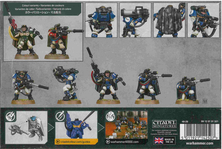 Space Marine Scout Squad With Sniper Rifles