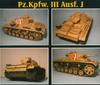 Model kartonowy WAK 3/10 Pz.Kpfw. III Ausf. J